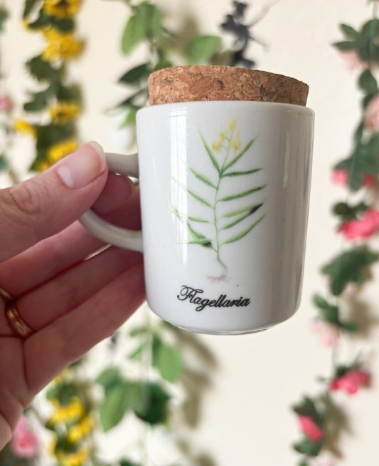 Vintage Cup Herb Holder