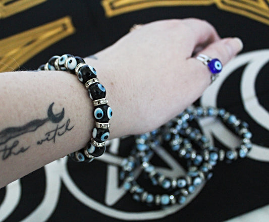 Black Evil Eye Protection Bracelet
