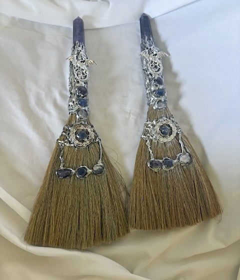Amethyst Dragon Besom