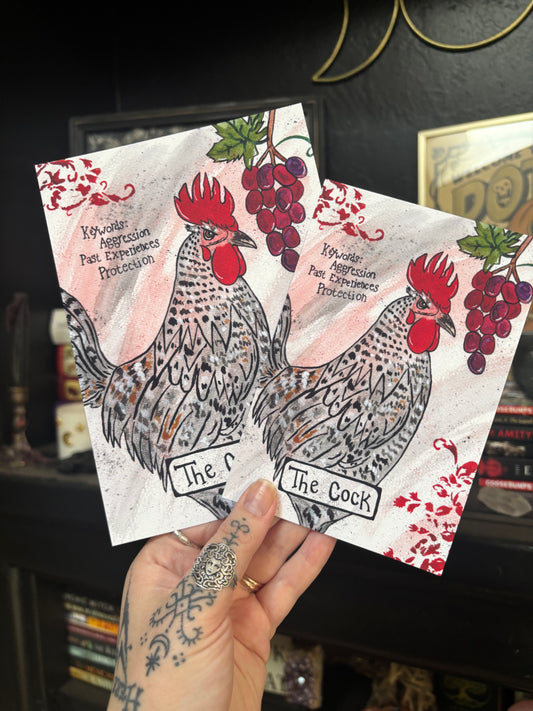 Rooster The Cock Art Print