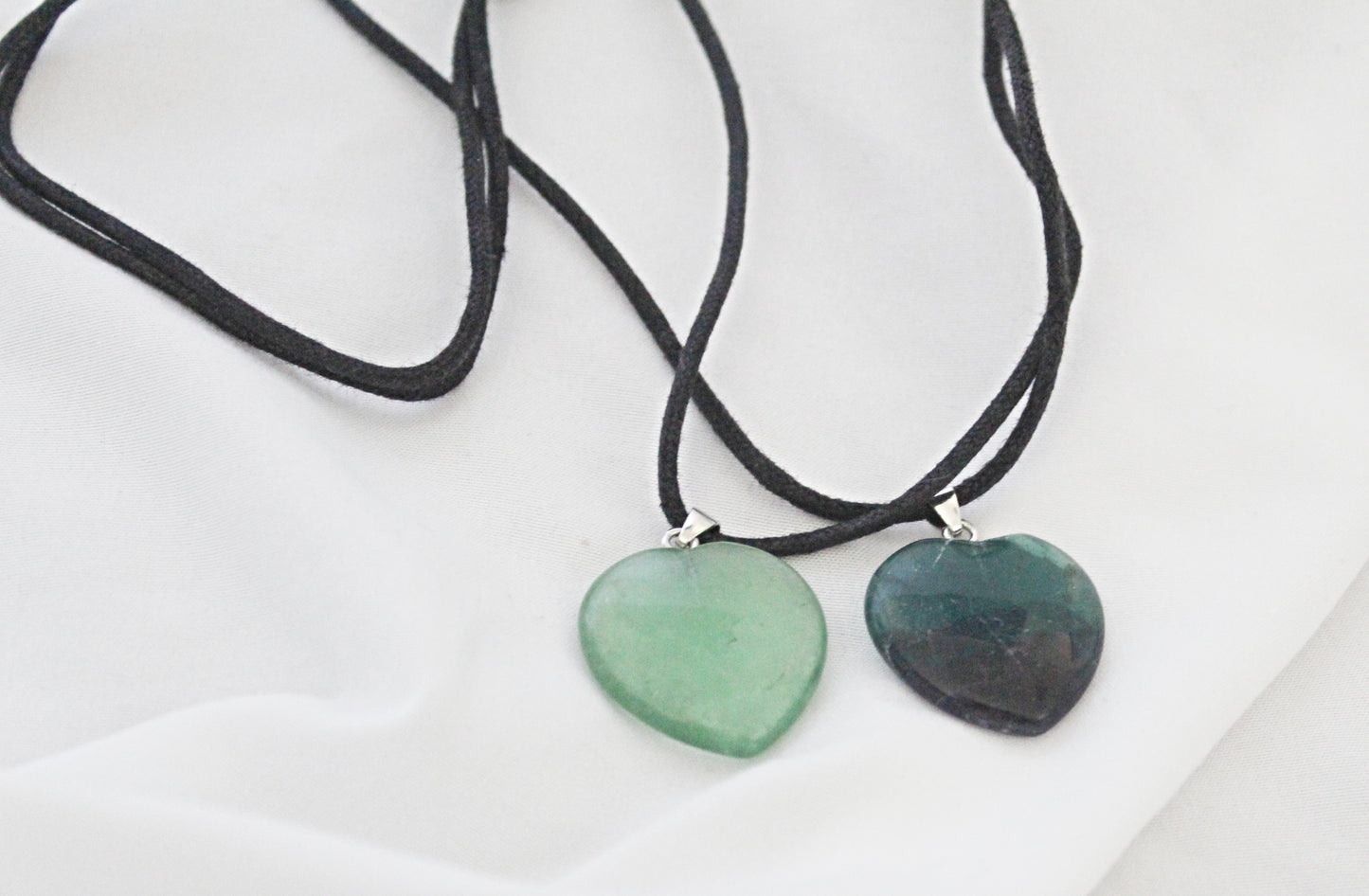 Fluorite Heart Necklace