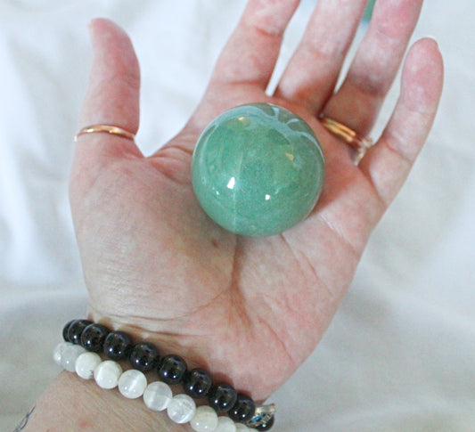 Green Aventurine Spheres