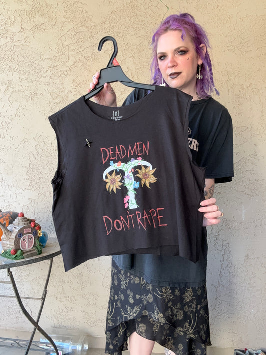 Grunge Cut Up DMDR Shirt