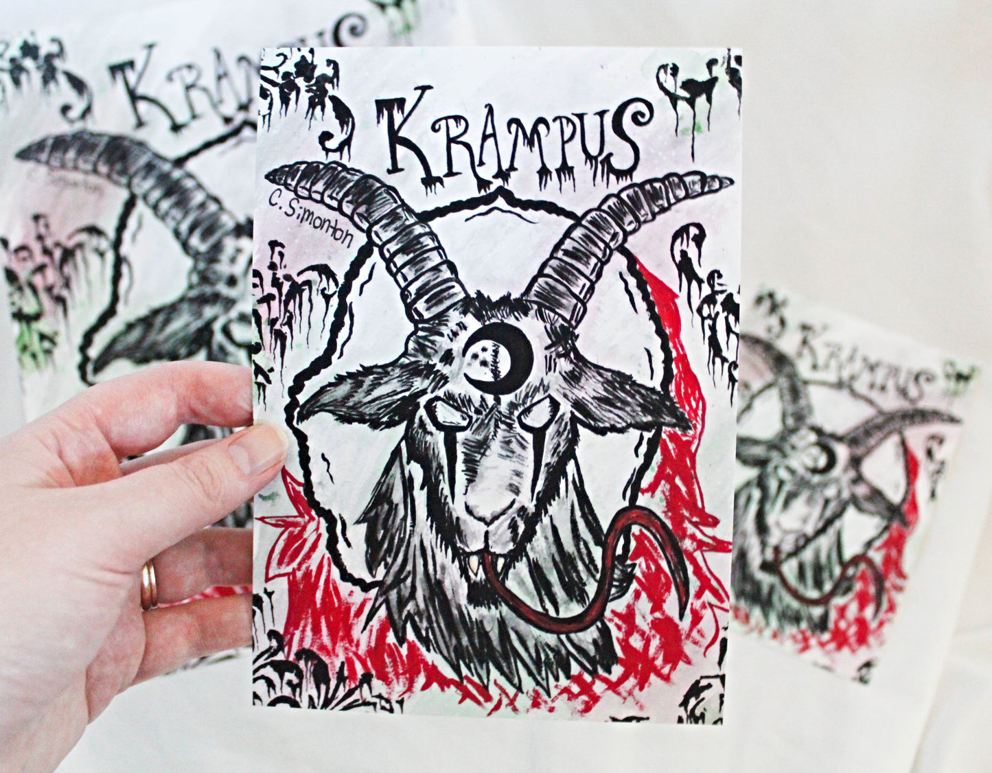 Krampus Art Print