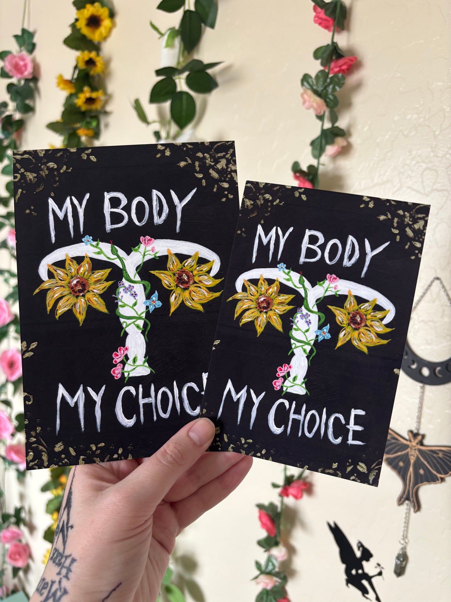 My Body My Choice Acrylic Art Print