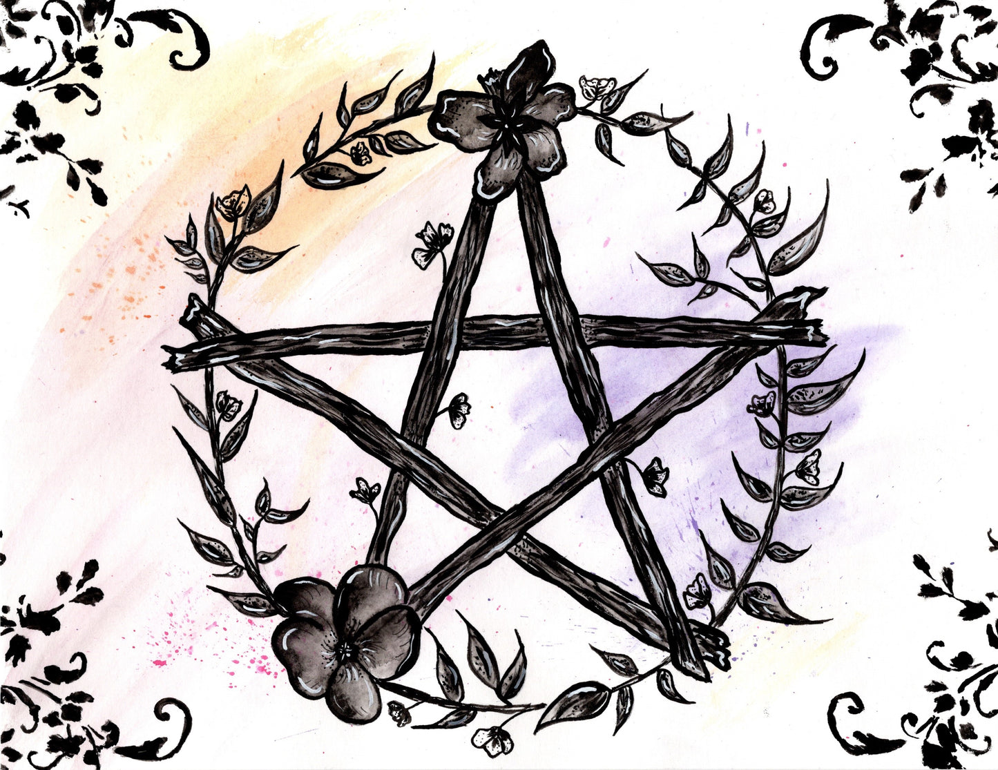 Pentacle Art Print