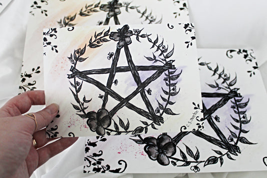 Pentacle Art Print