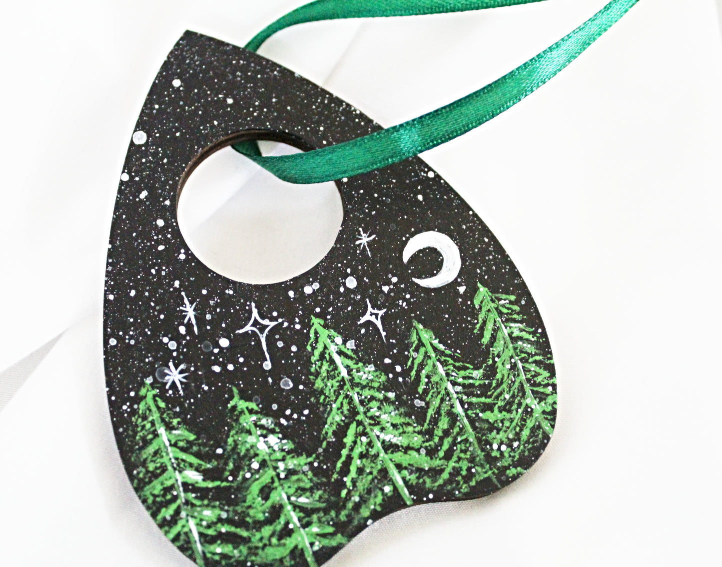 Winter Forest Planchette Ornament