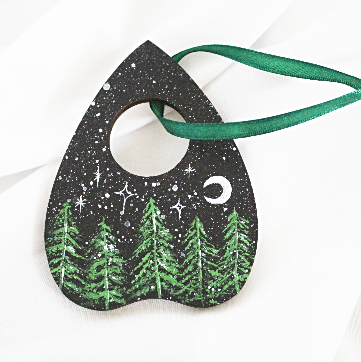 Winter Forest Planchette Ornament