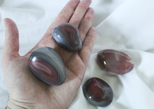 Red Agate Polished Stones