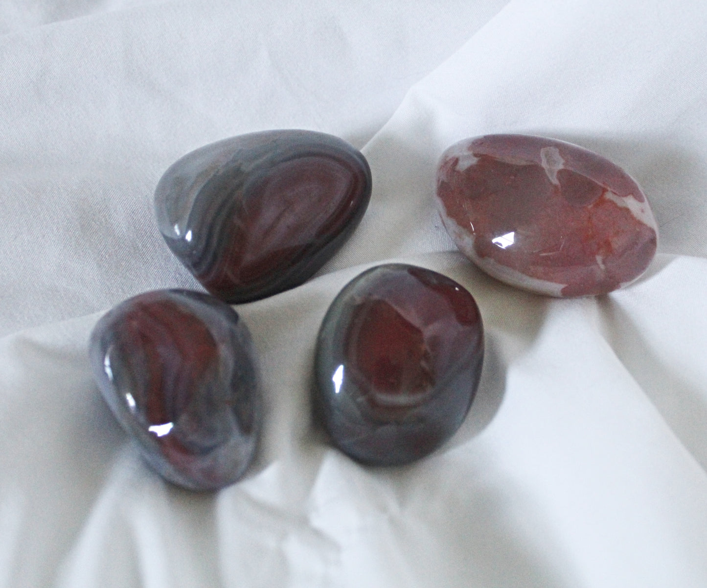 Red Agate Polished Stones