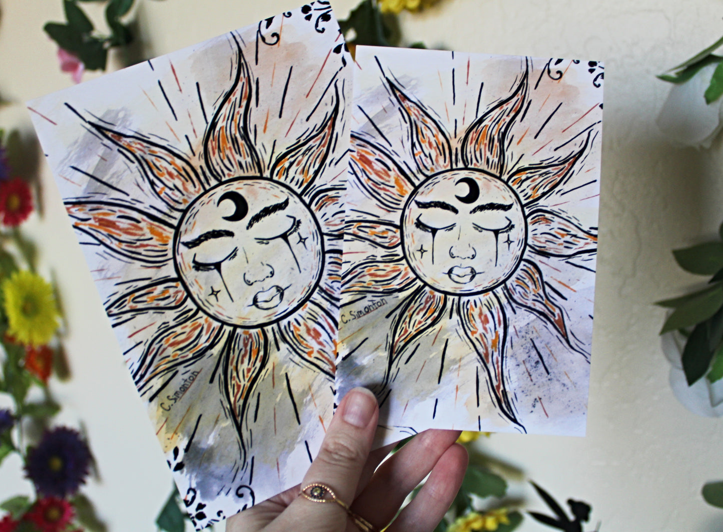 Sun Art Print