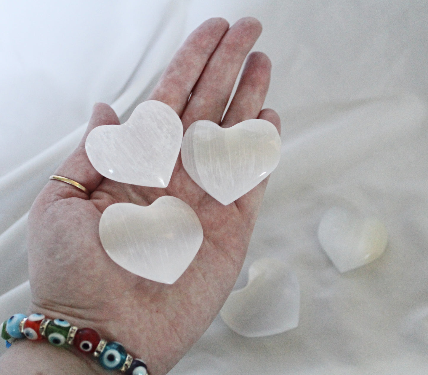 Small Selenite Heart