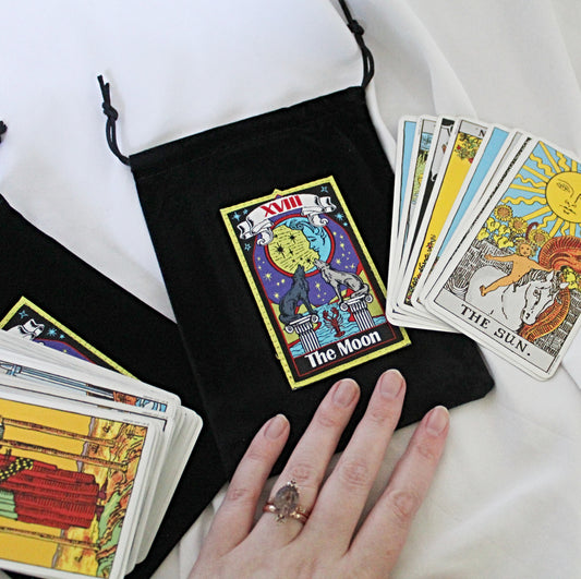 The Moon Tarot Deck Bag