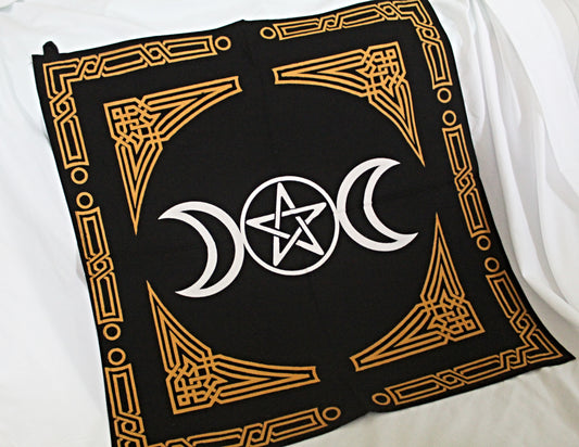 Triple Moon Altar Cloth/Wall Hanging