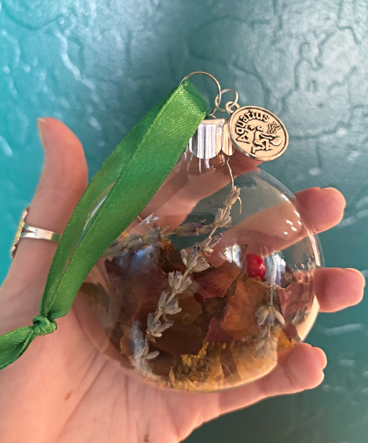 Zodiac Sign Yule Ornament Witch Ball