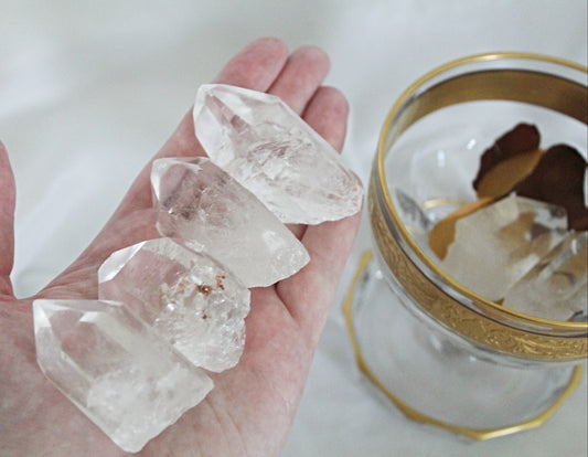 Raw Clear Quartz Points