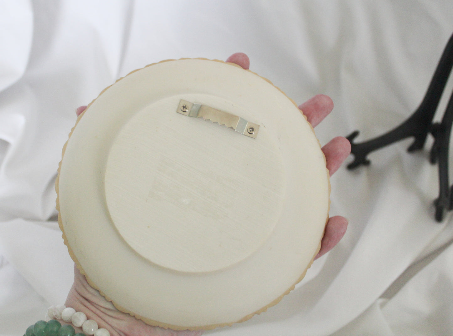 Antique Floral Plate