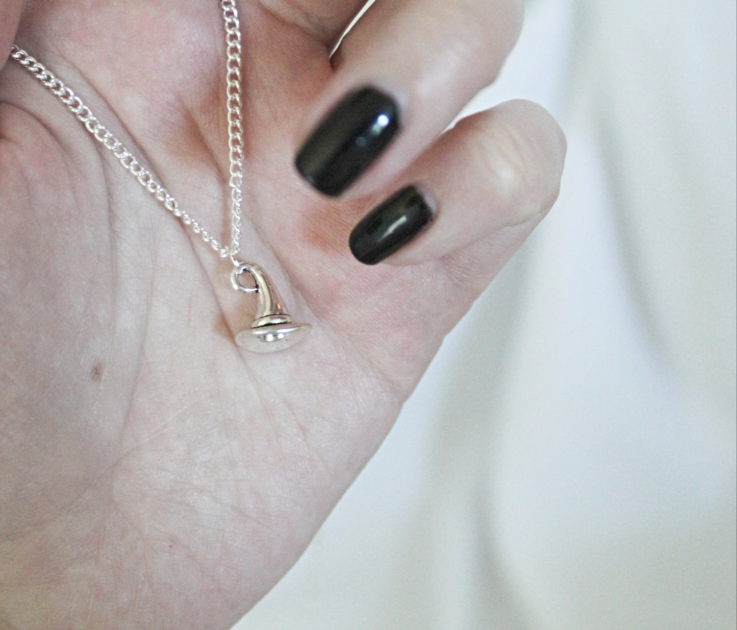 Small Witch Hat Necklace