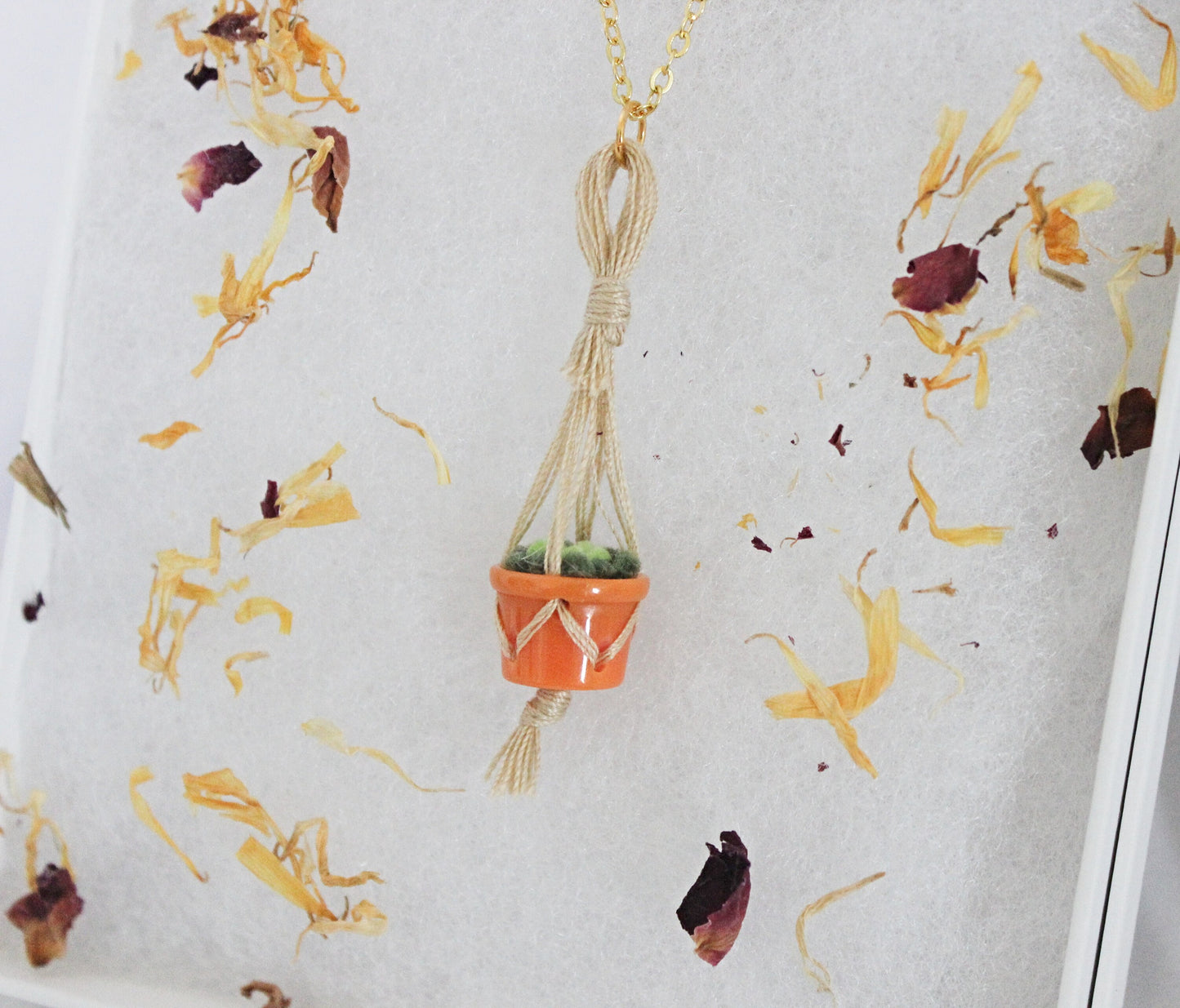 Succulent Necklace - Wildflower Moon Magic