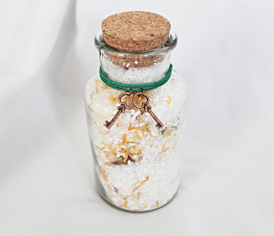 Epsom Bath Salts featuring Key Charms