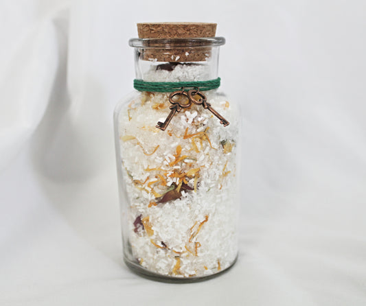 Epsom Bath Salts featuring Key Charms