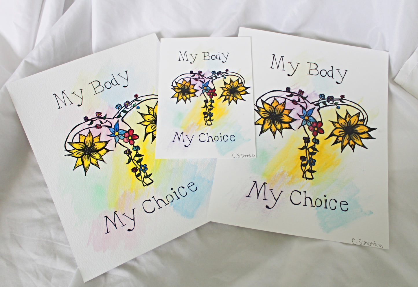 My Body My Choice Art Print