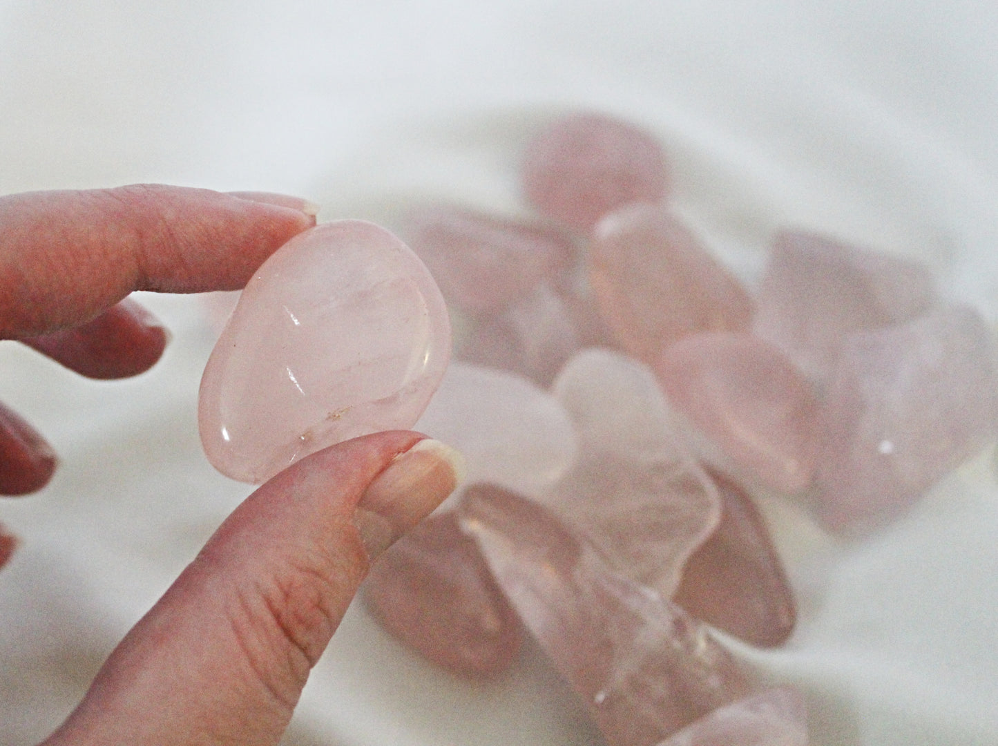 Rose Quartz Tumbled Stones