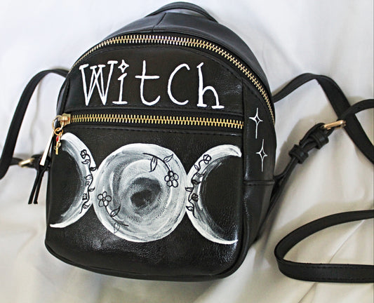 Triple Moon Witch Mini Backpack