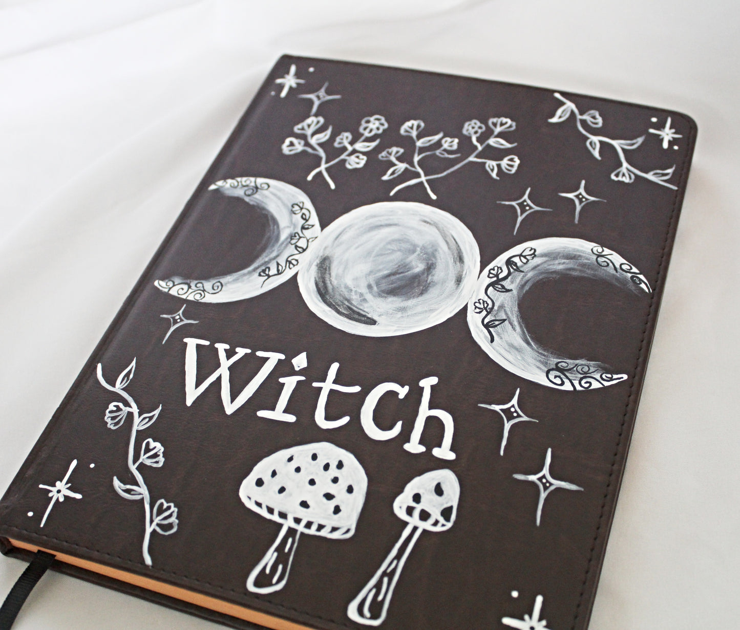 Large Triple Moon Witch Journal