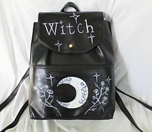 Crescent Moon Witch Backpack