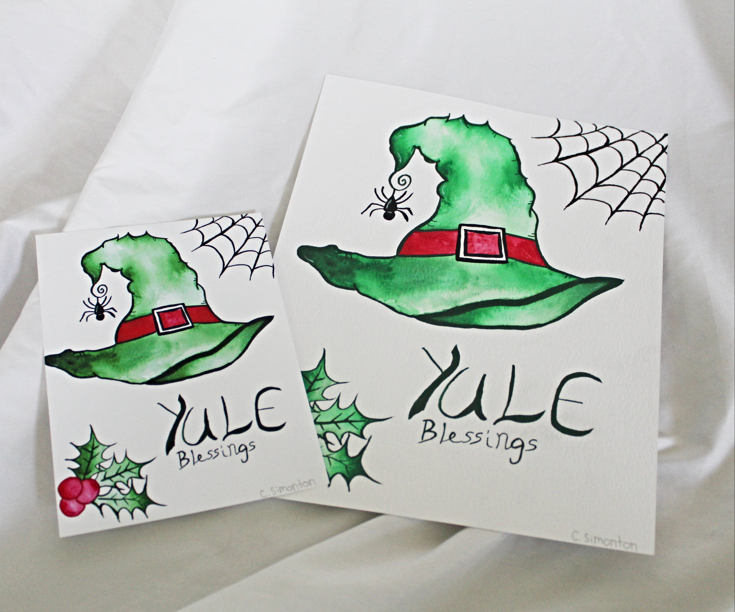 Yule Witch Hat Art Print