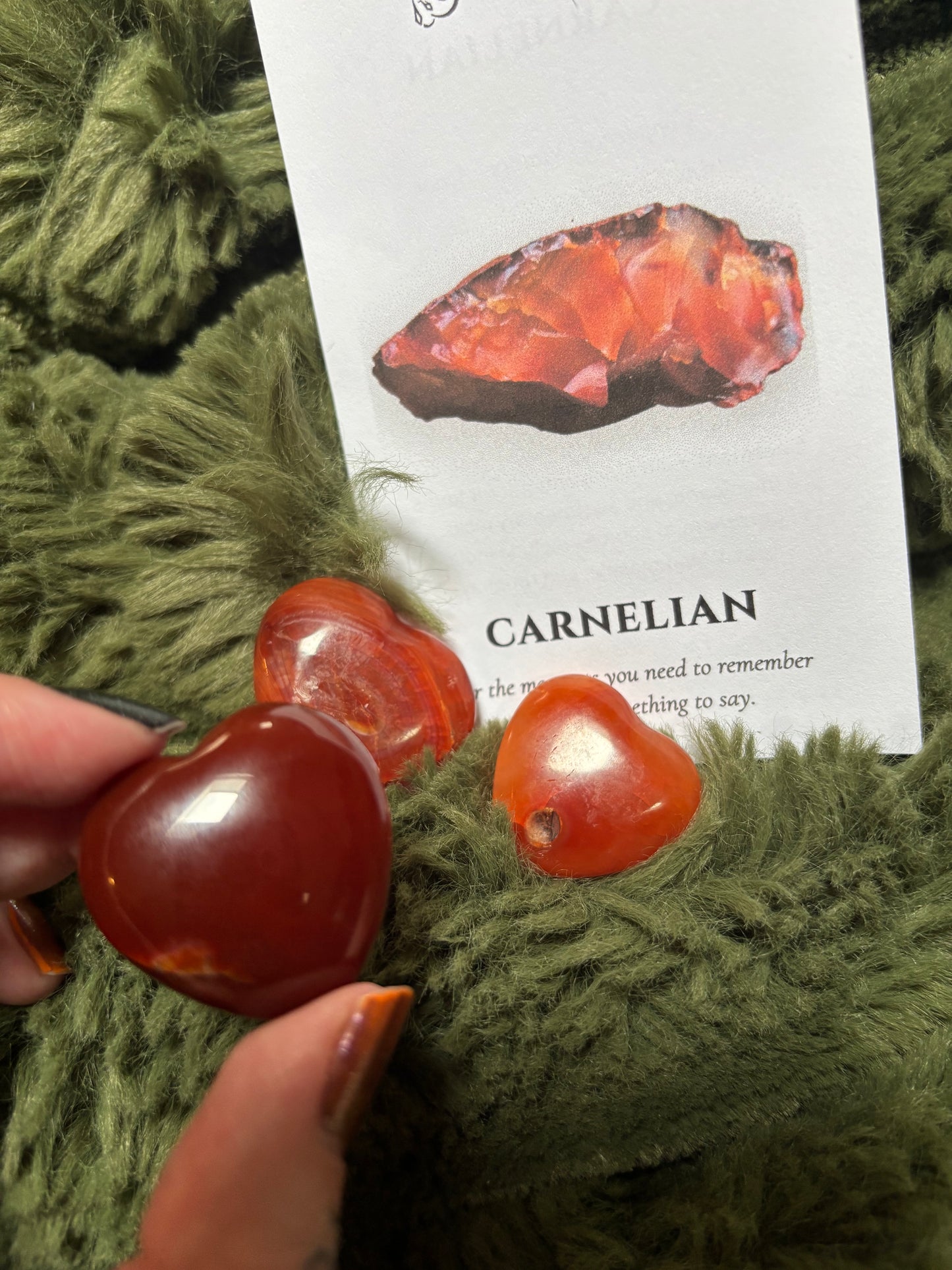 Carnelian Hearts