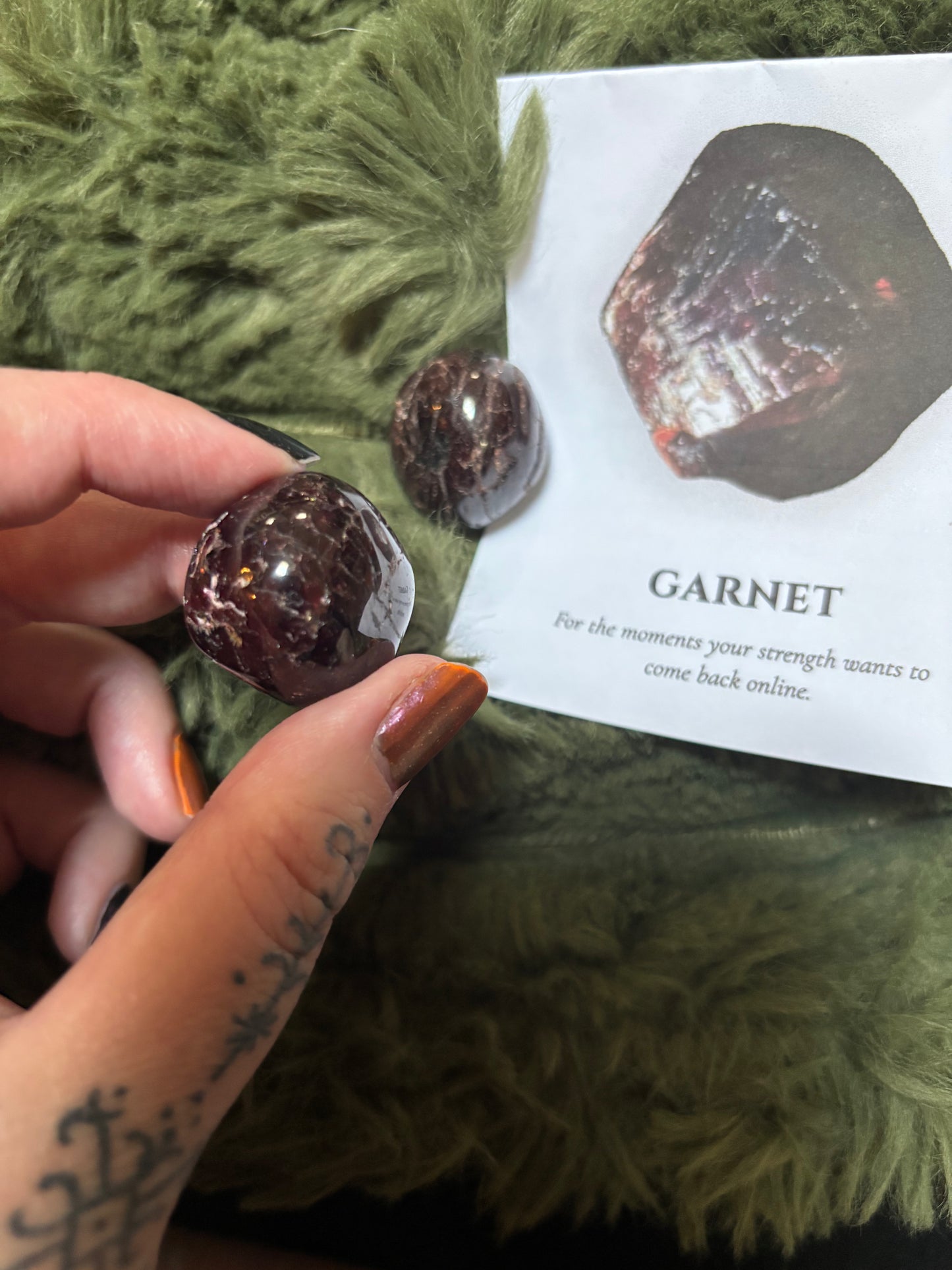 Garnet Tumbles