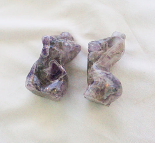 Amethyst Goddes Body Crystal Carving