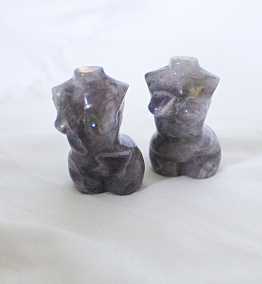 Amethyst Goddes Body Crystal Carving