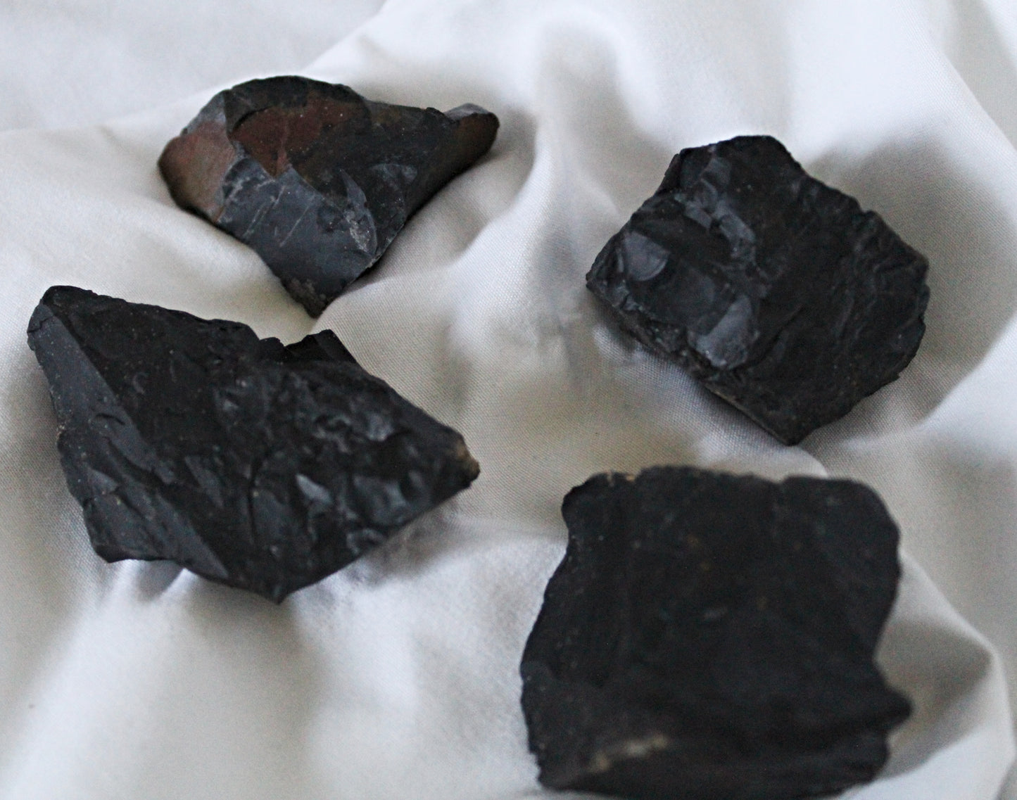 Black Onyx Raw Stones