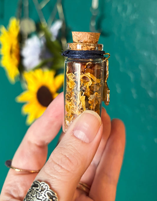 Cat Charm Spell Jar