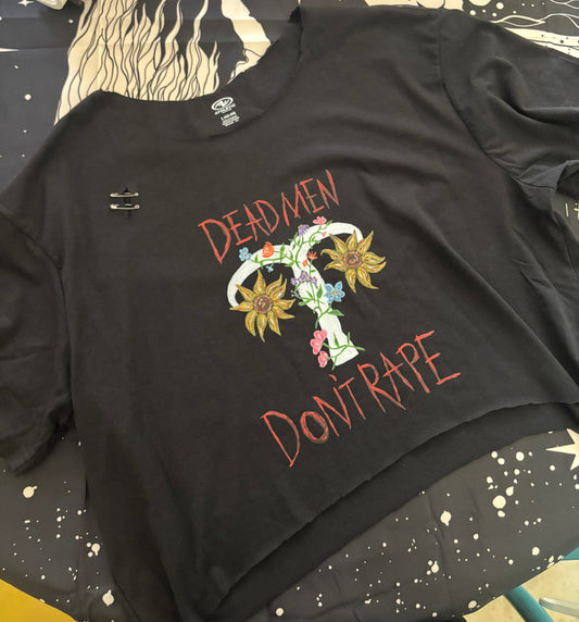 DMDR Grunged Crop Top