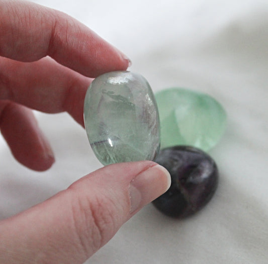 Fluorite Tumbles