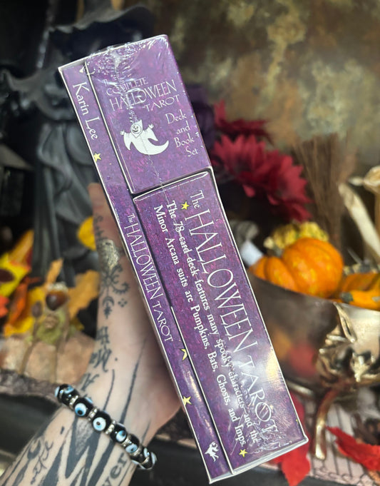The Halloween Tarot Deck and Book Set
