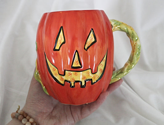 Vintage Jack-O-Lantern Mug