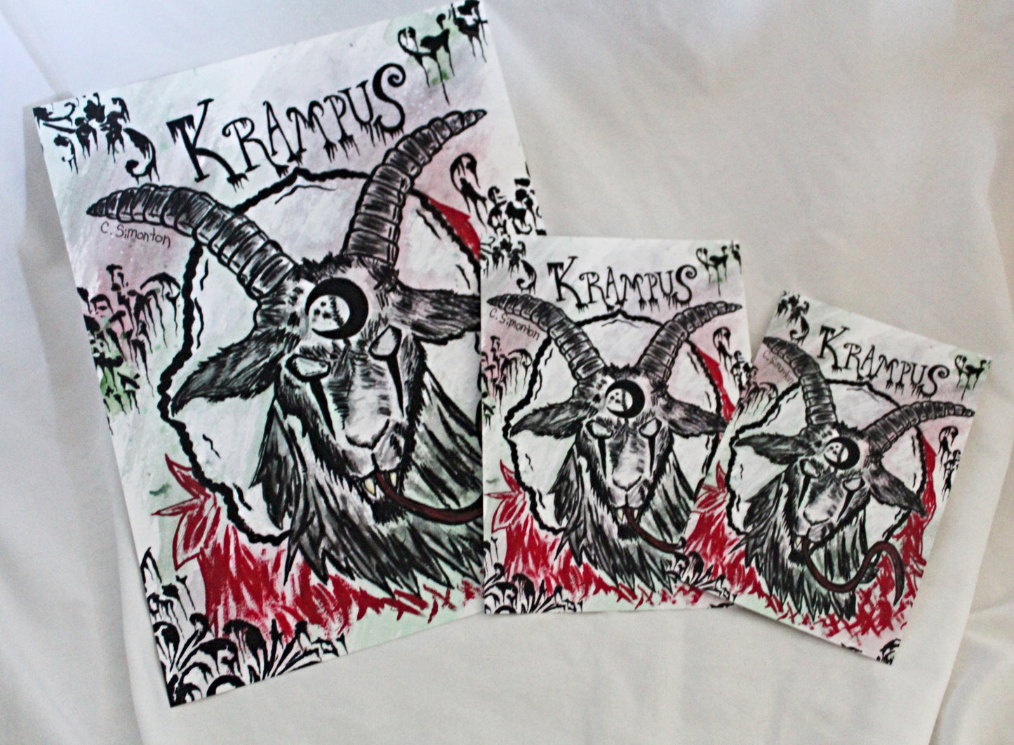 Krampus Art Print