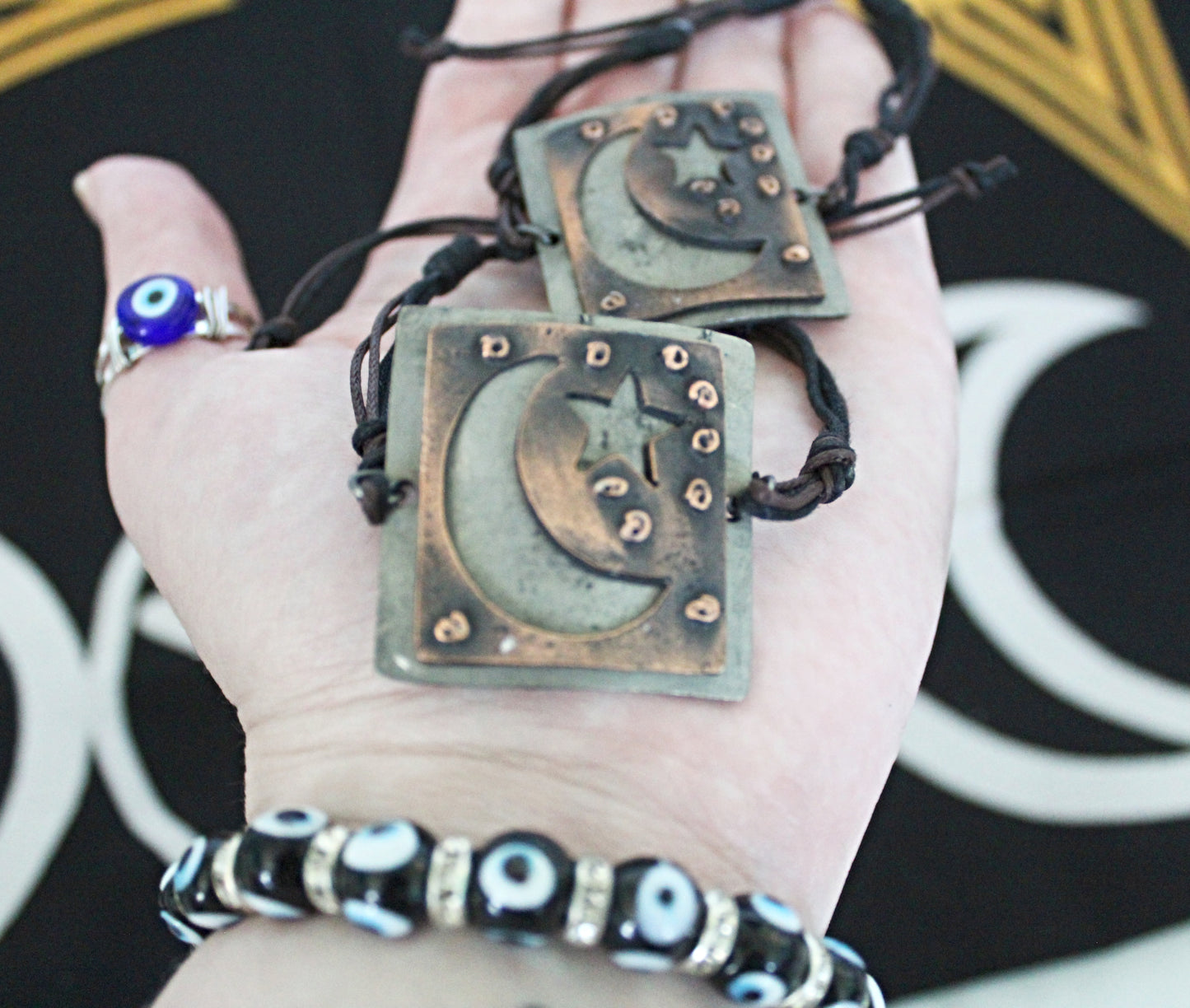Moon and Star Bracelet