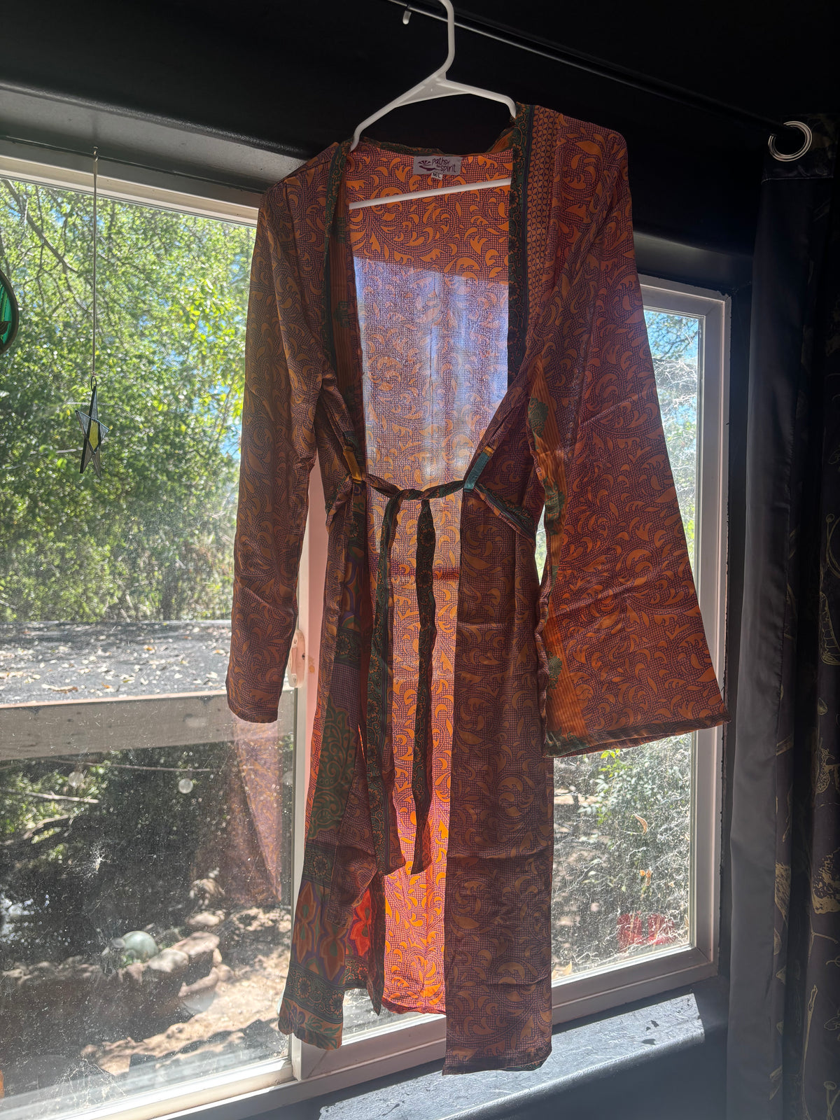 Orange Witch Cloak Robe M/L