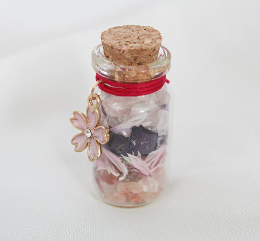 Wildflower Rose Quartz Self Love Spell Jar