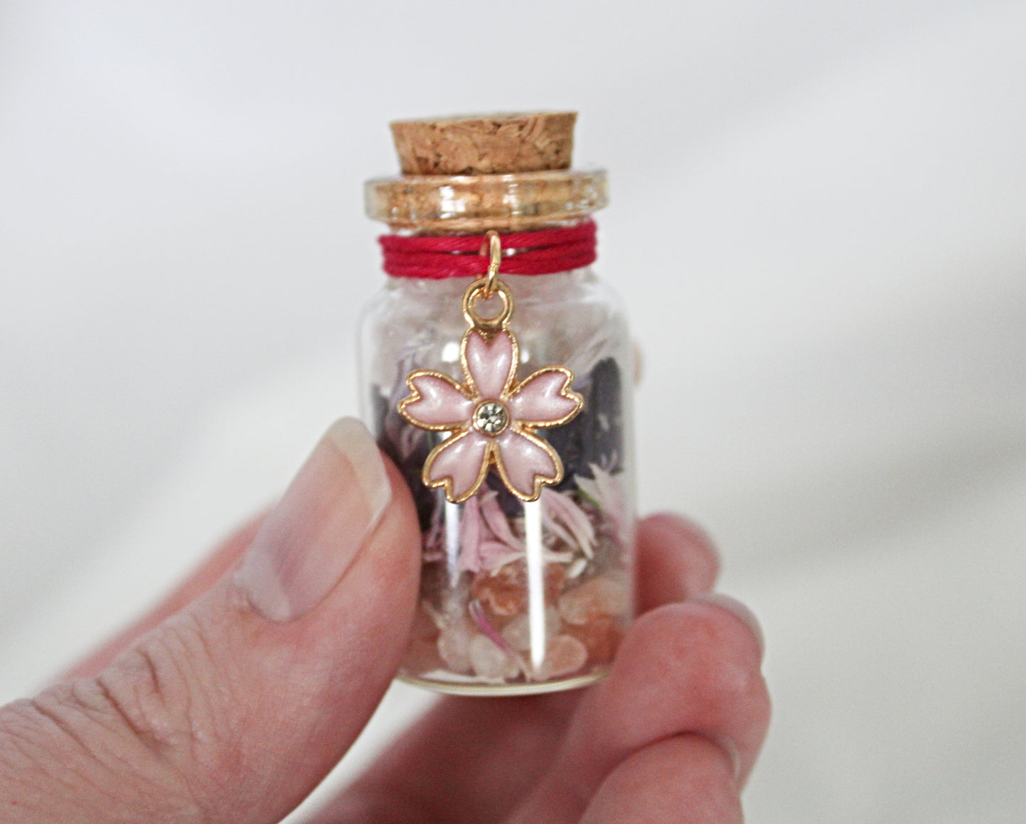 Wildflower Rose Quartz Self Love Spell Jar