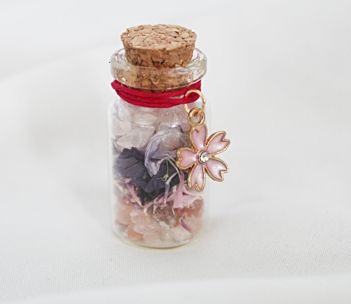 Wildflower Rose Quartz Self Love Spell Jar