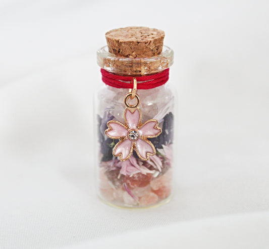 Wildflower Rose Quartz Self Love Spell Jar