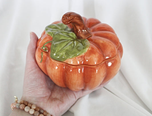 Vintage Pumpkin Jar